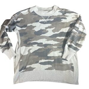 Aerie Camouflage Sweatshirt Sz Small